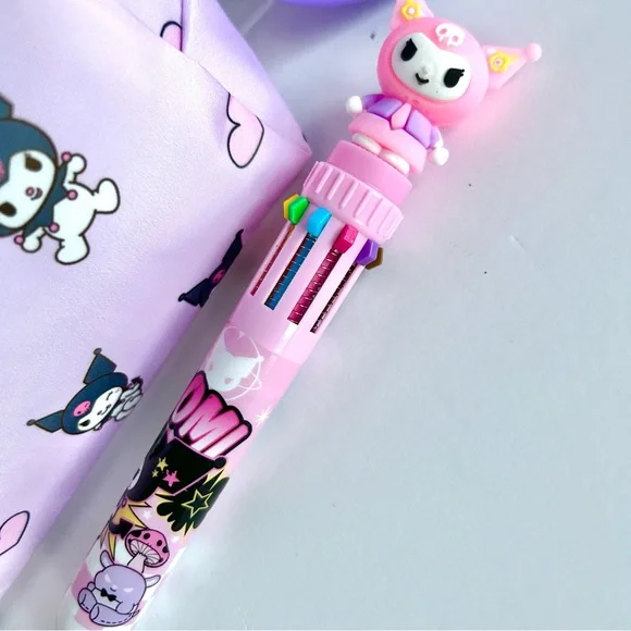 💜(KUR313) Kuromi Adorable 4-Piece Lunch Cooler Bundle! - Picture 9 of 10